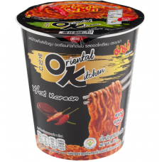 Mama Instant Cup Noodles Oriental Kitchen Hot Korean Flavour 80 gm